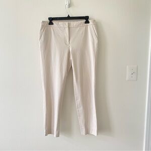 Talbots Women’s Hampshire Ankle Straight Leg Khaki Pants